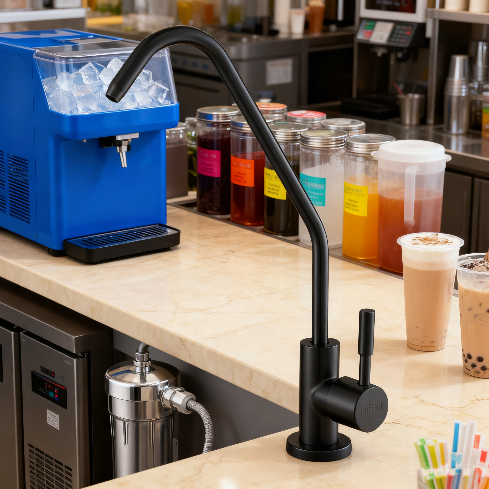 Drinking Water Faucet in Stainless Steel Filter Tap for Kitchen RO System