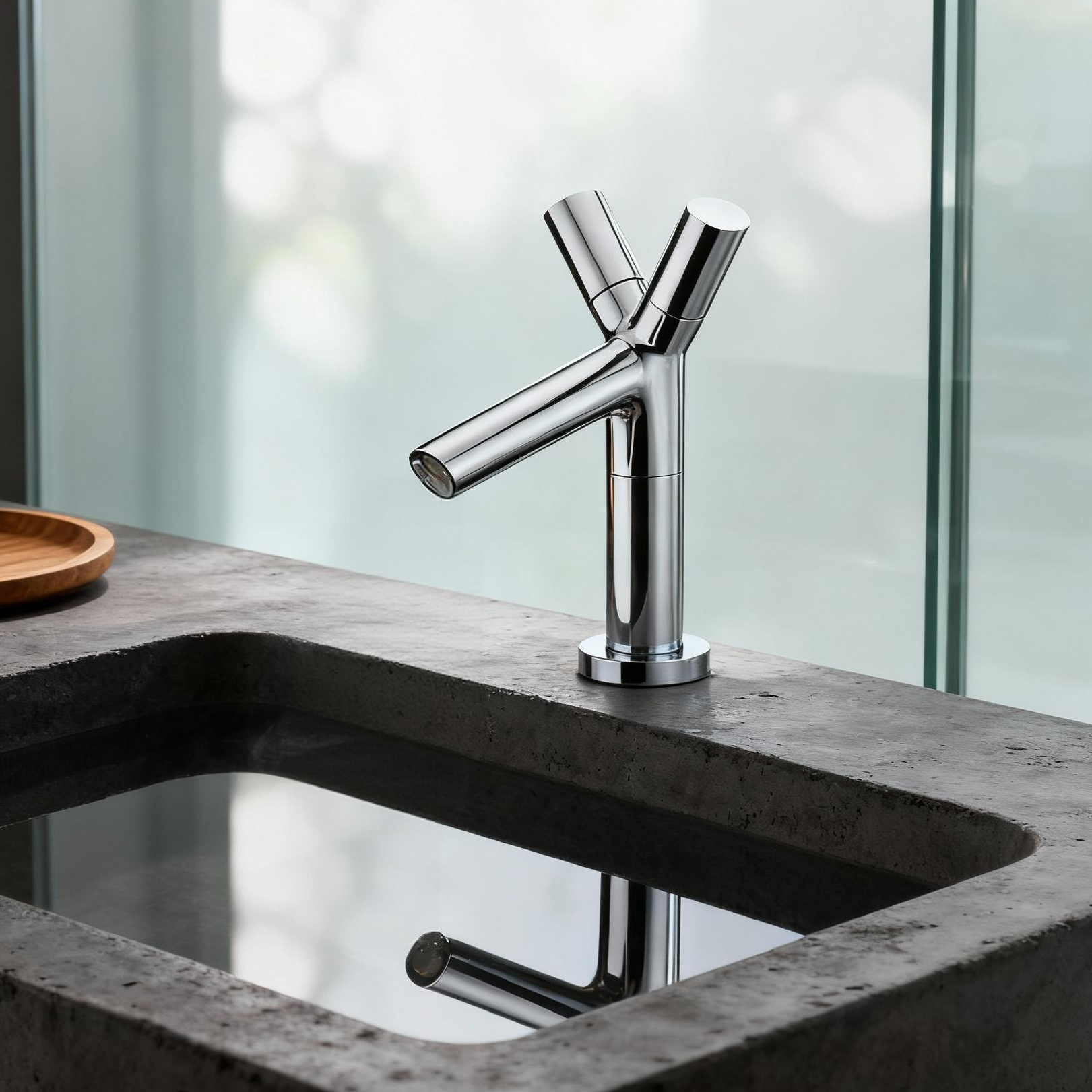 DF-Y6019 Modern Basin Faucet – DR Brass Single Handle Mixer with Precision Sprayer