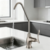 Stainless Steel Drinking Water Kitchen Faucet with Dual-Function Purified Water and Stream for Project Supply